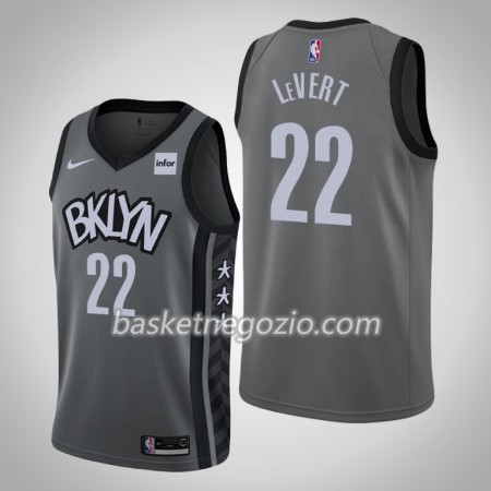 Canotte Uomo Brooklyn Nets Caris LeVert 22 2019-20 Nike Statement Edition Swingman